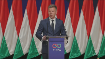 Péter Magyar, futuro primeiro-ministro da Hungria, reafirma que vai reaproximar o país da UE